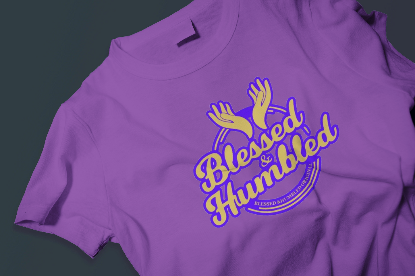 Blessed&Humbled |yellow&purple
